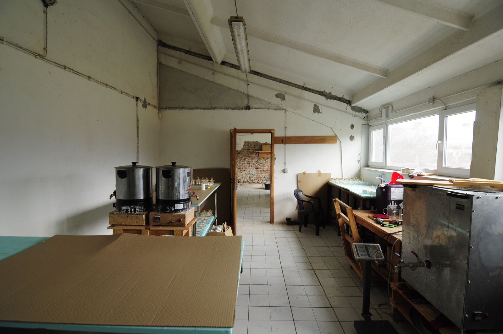 Industrial building - woodworking/carpentry shop, old cow barns - former collective farm from the socialist regime - Photo 40