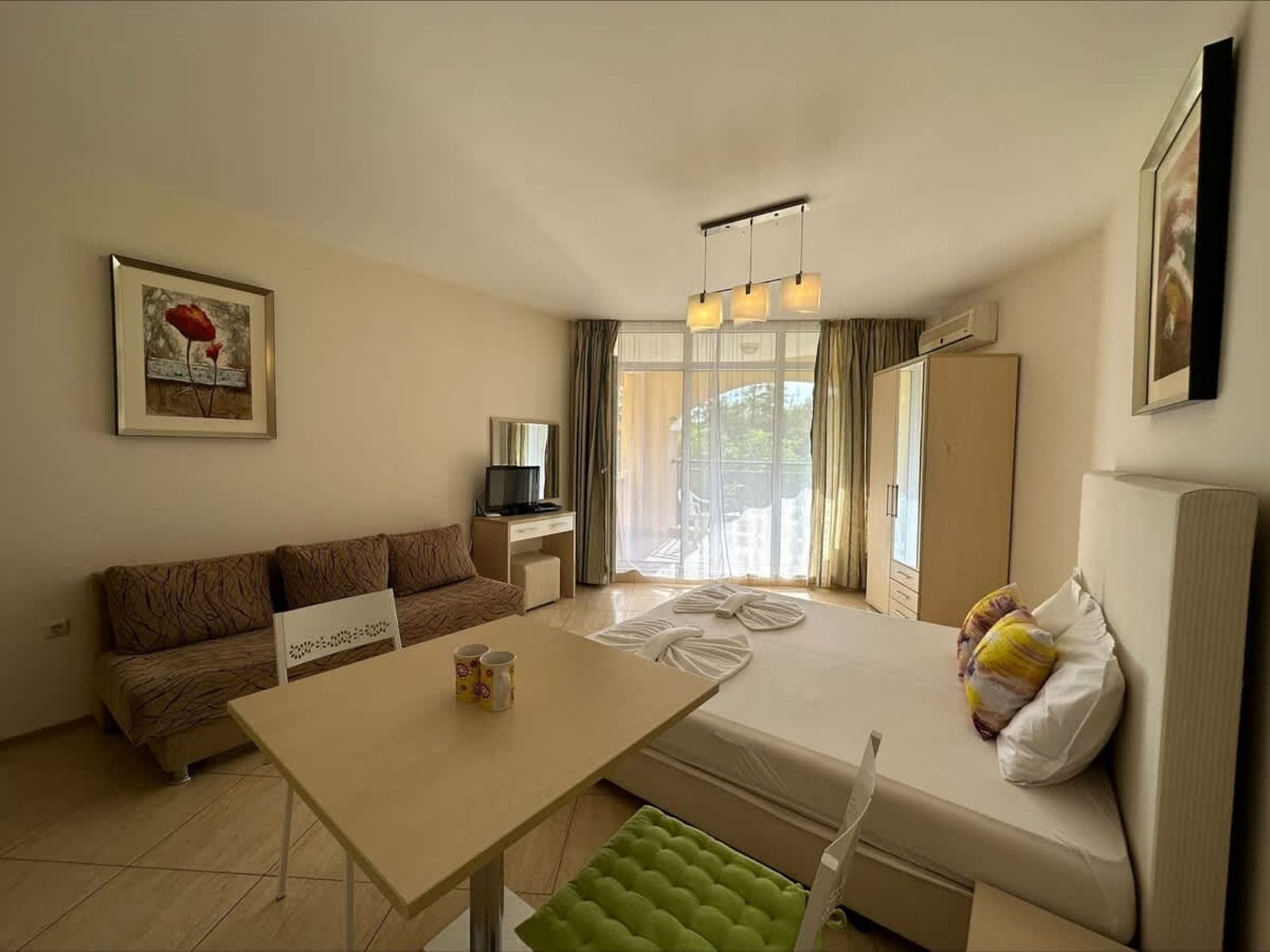 Cozy studio for 4 person in Aheloy Palace - Photo 29