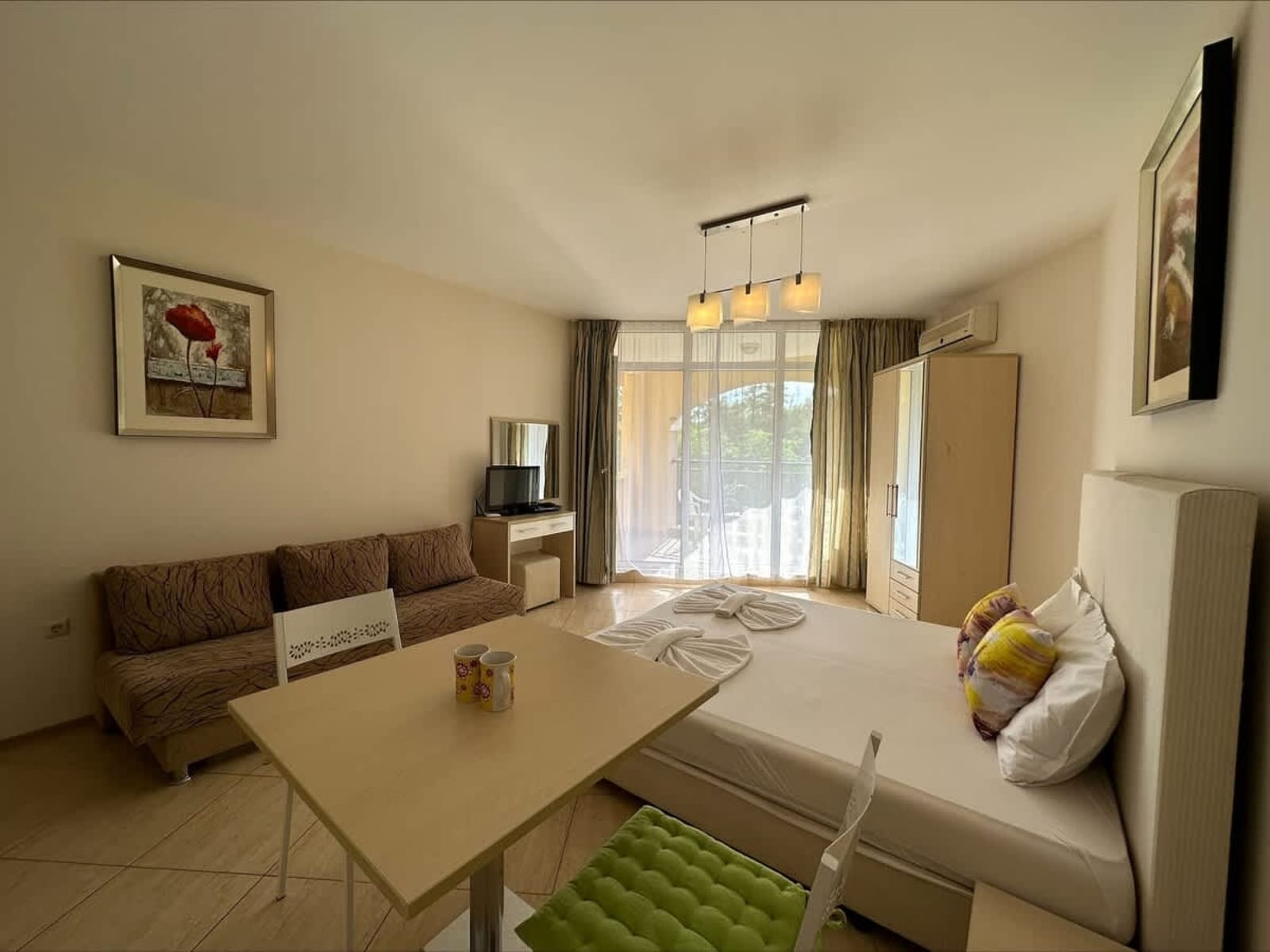 Cozy studio for 4 person in Aheloy Palace - Photo 29