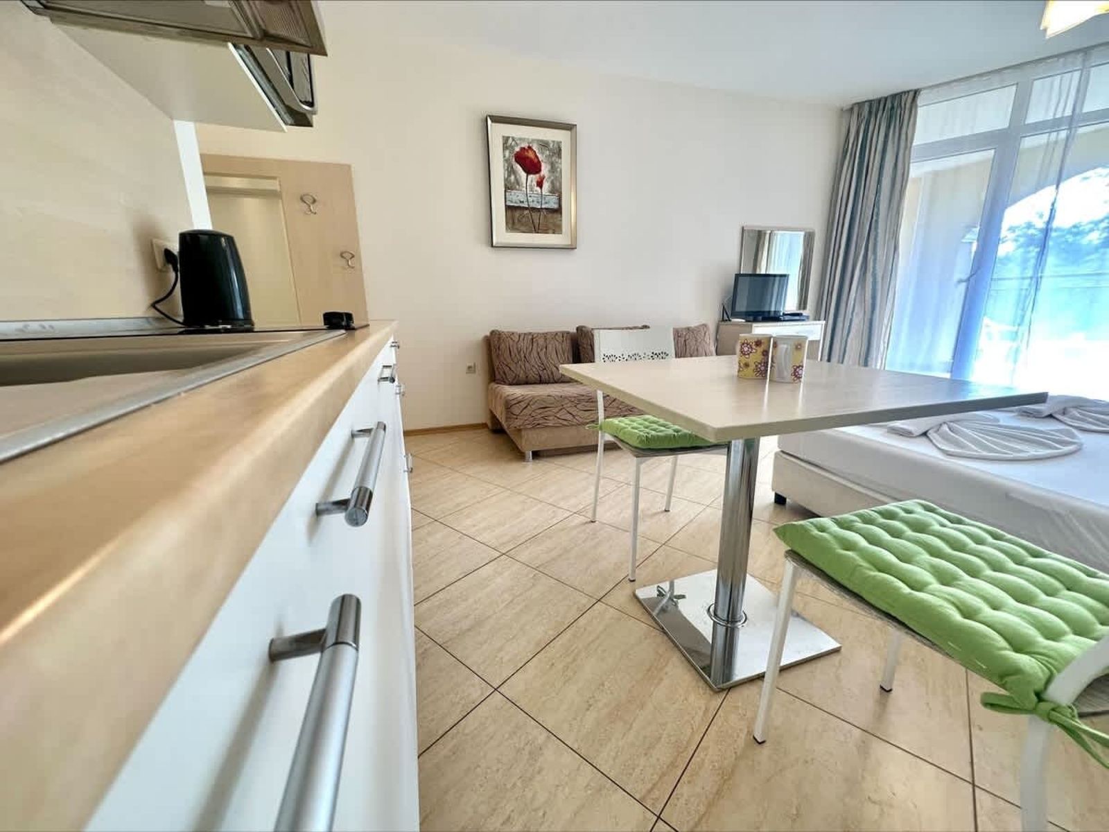 Cozy studio for 4 person in Aheloy Palace - Photo 27