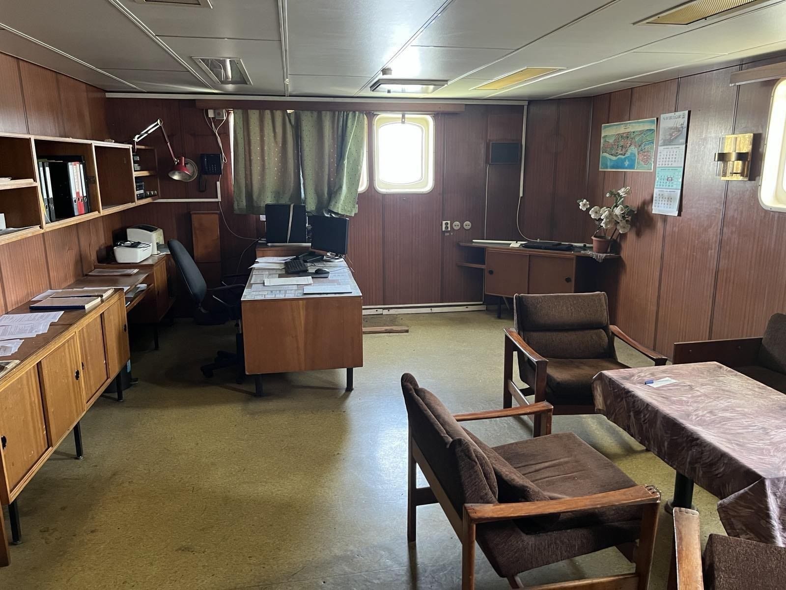 RoRo Cargo Ship. Ferry Boat 14