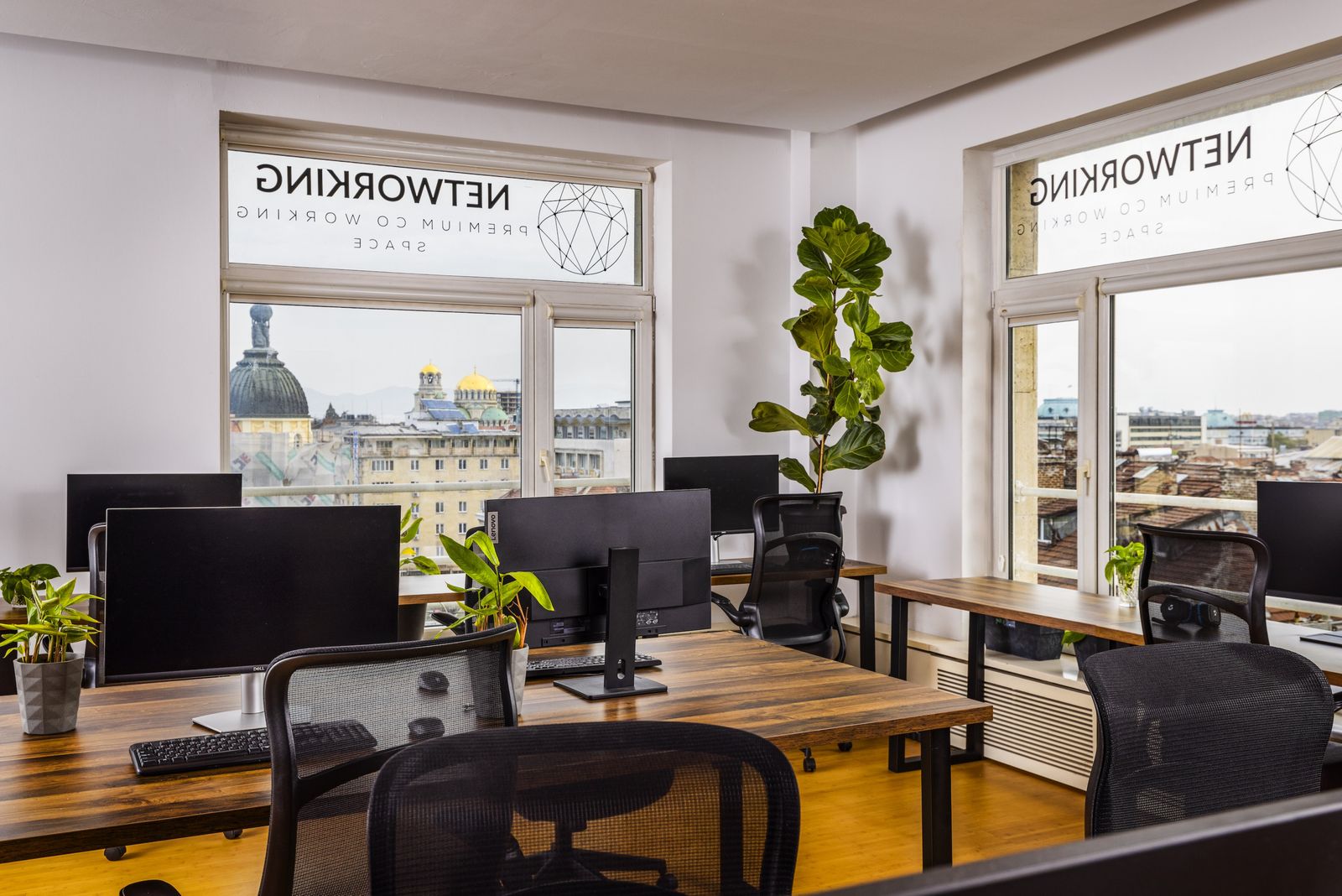 Cinematic modern co-working space in Sofia - Cover Photo