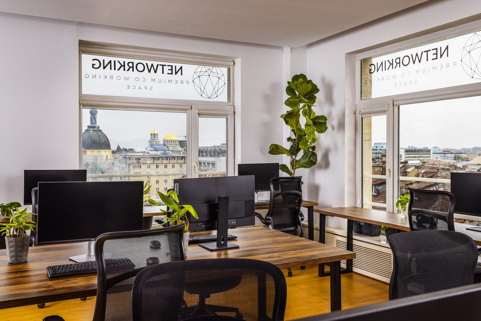 Cinematic modern co-working space in Sofia - Cover Photo