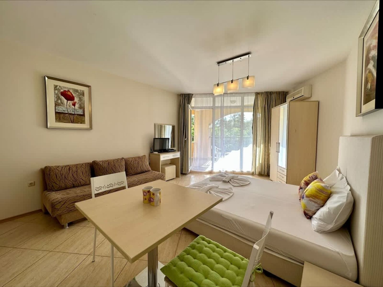 Cozy studio for 4 person in Aheloy Palace - Photo 35