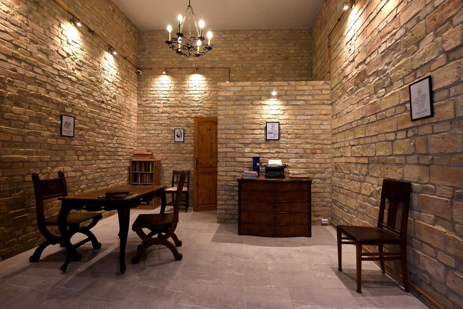 High-Ceiling Brick Gallery | Boutique Bohemian Interior - Cover Photo