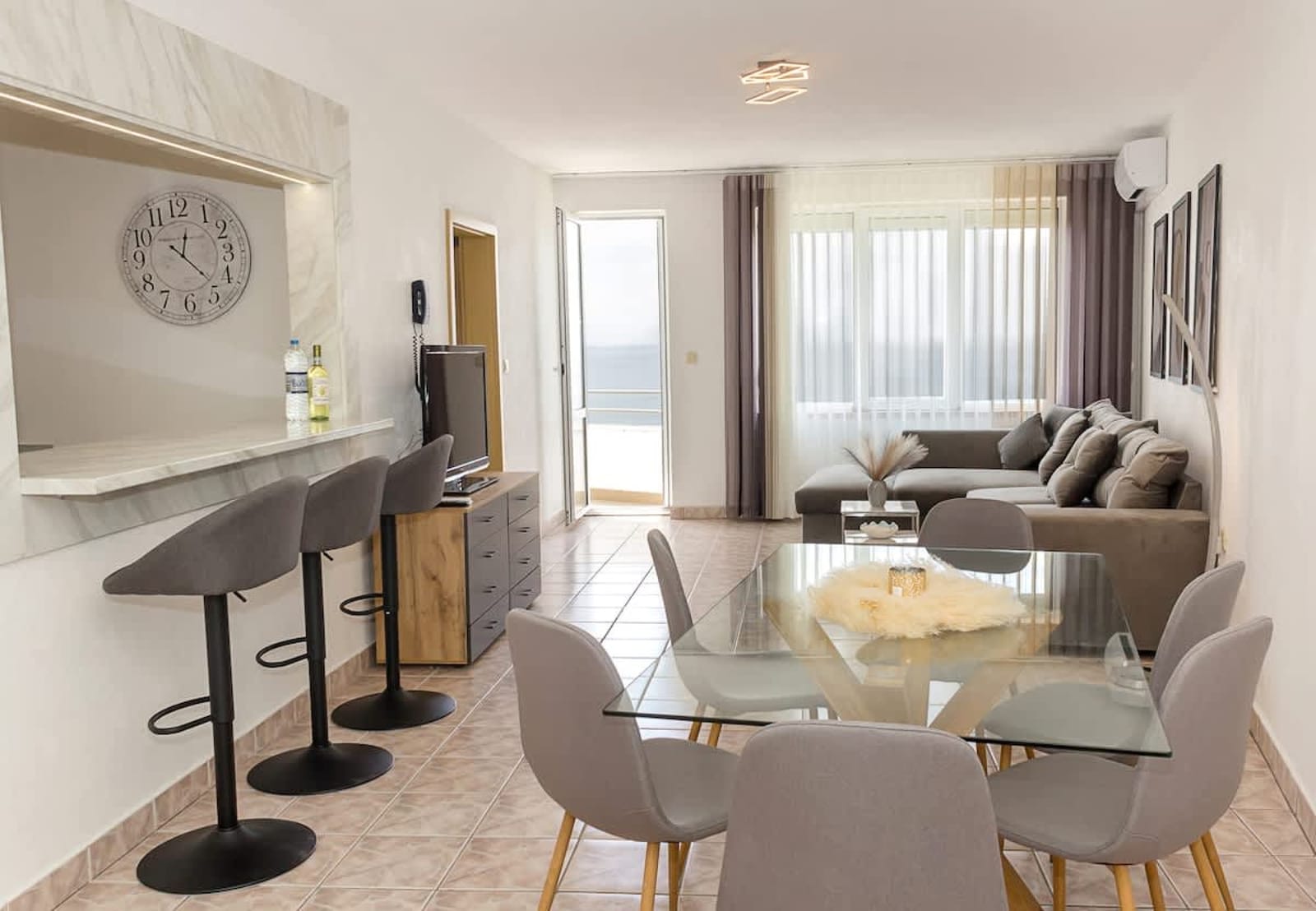 Two Identical 2BD Flats with Sea View in Balchik - Cover Photo