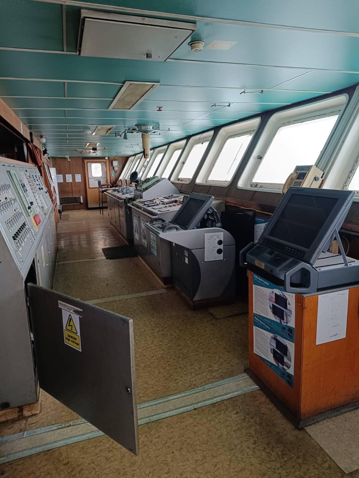 RoRo Cargo Ship. Ferry Boat 12