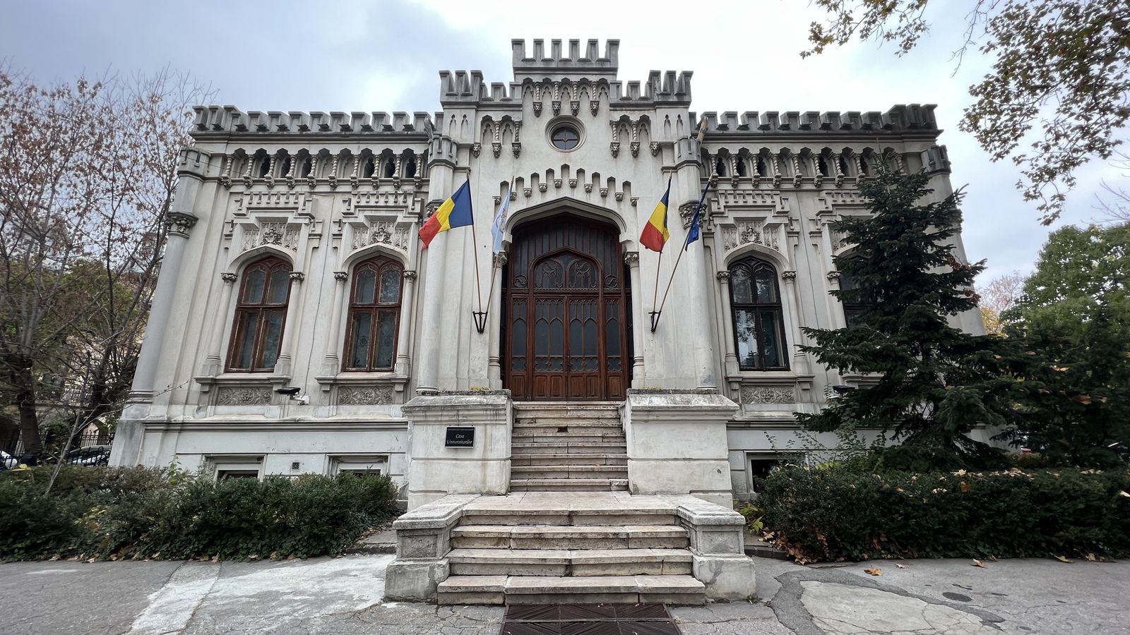 Gothic Mansion in Bucharest - Cover Photo