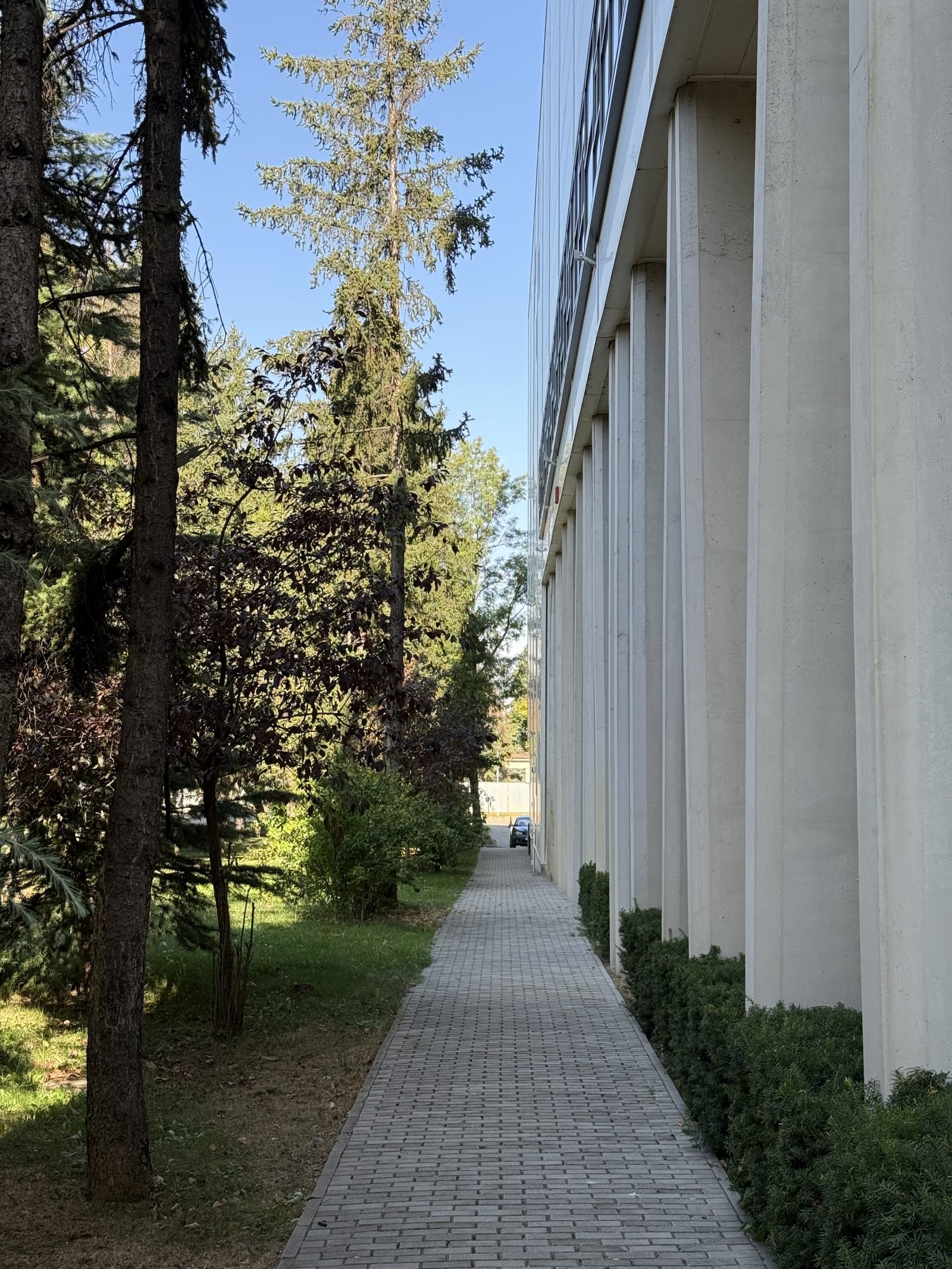 Big recognizable modern building with a bridge view of Sofia - Photo 6