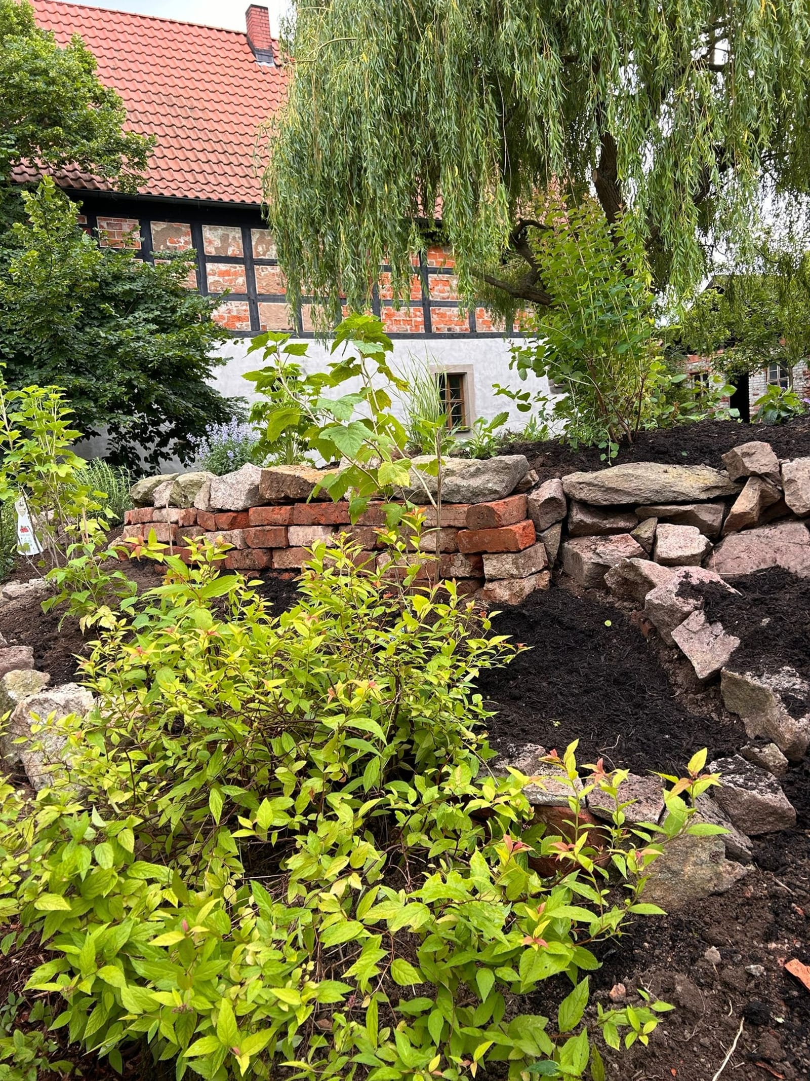 Historic Half-Timbered Farmhouse with Cinematic Garden &amp; Authentic European Atmosphere - Photo 24