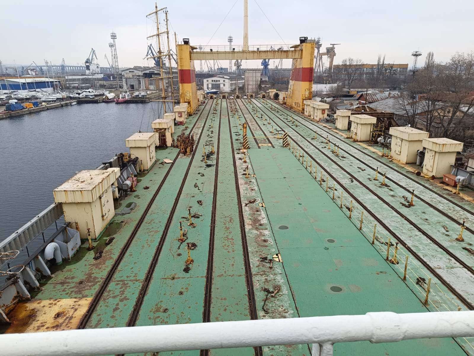 RoRo Cargo Ship. Ferry Boat 37