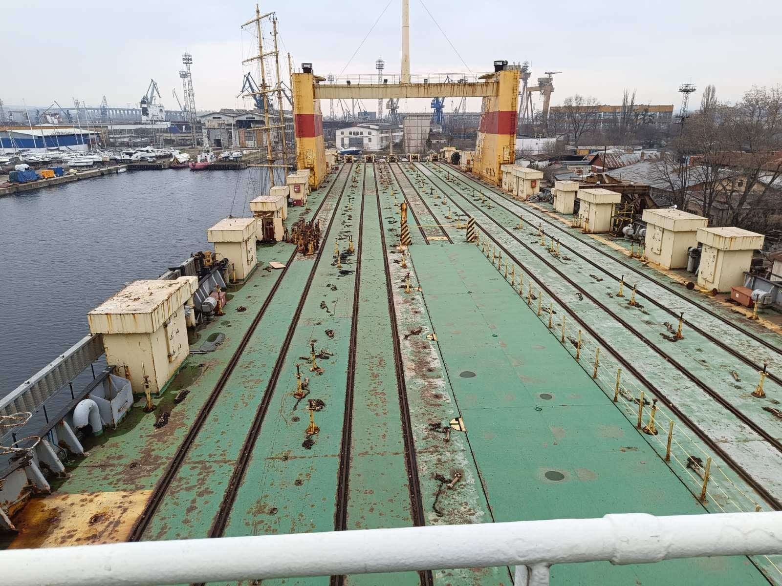 RoRo Cargo Ship. Ferry Boat 37