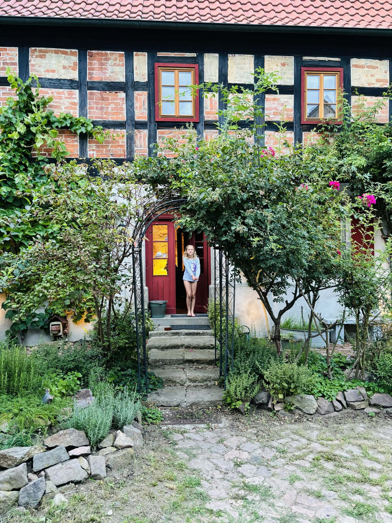 Historic Half-Timbered Farmhouse with Cinematic Garden &amp; Authentic European Atmosphere - Photo 27
