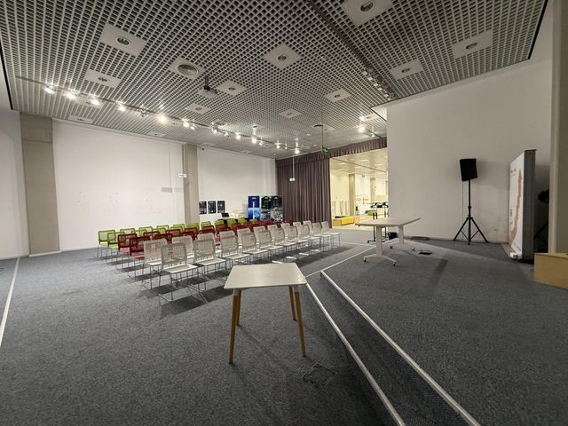 A science Museum with modern interior