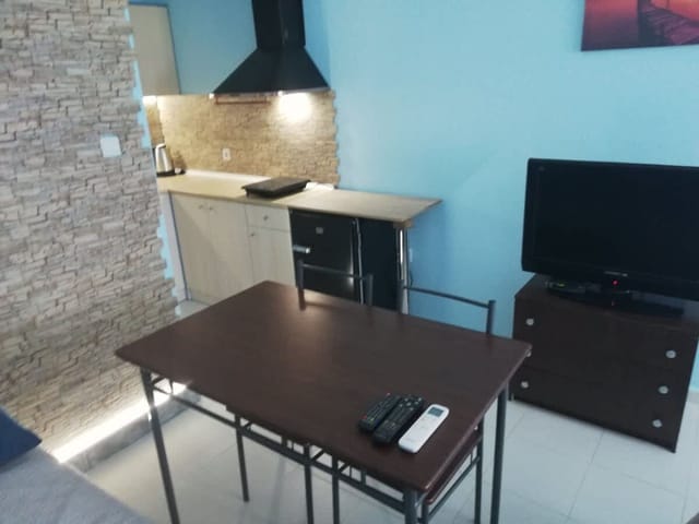 The Blue Studio  In a complex next to the beach