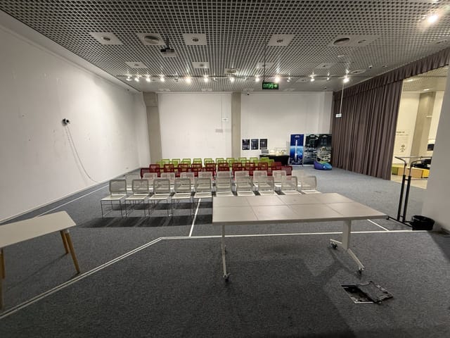 A science Museum with modern interior