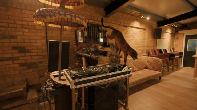 Elegant Regency estate with a private lake and indoor pool, quirky details