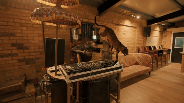 Elegant Regency estate with a private lake and indoor pool, quirky details