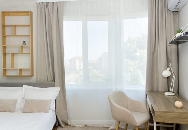 2BD Home with Parking, Working Space and Pool