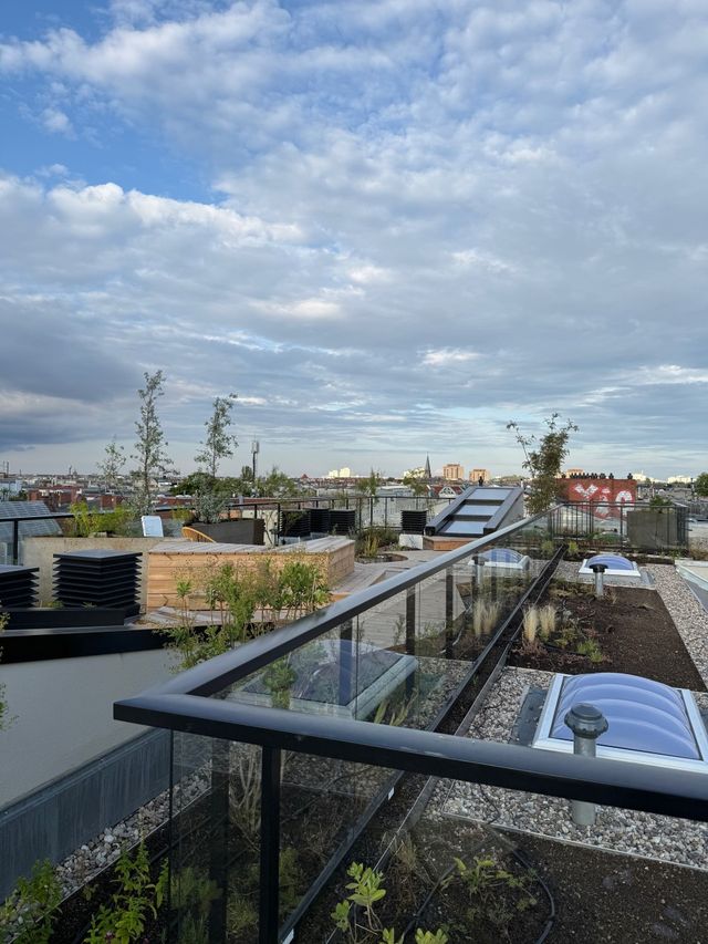 Design penthouse in Berlin Prenzlauer Berg with a large rooftop terrace