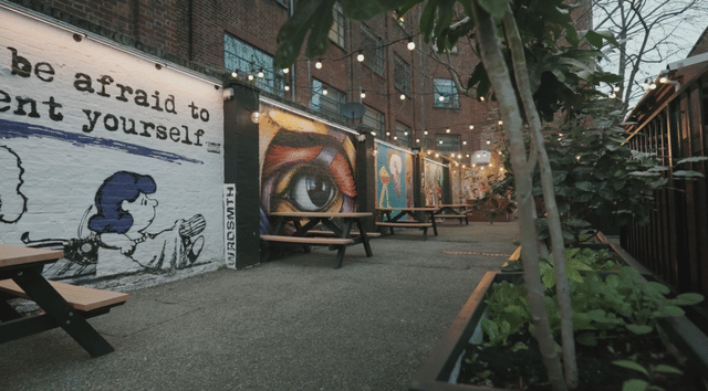 Three Railway Arch Industrial Venue with a Courtyard in Shoreditch