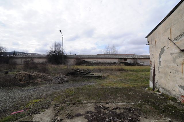 Industrial building - woodworking/carpentry shop, old cow barns - former collective farm from the socialist regime