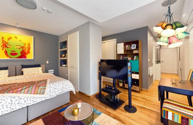 High-end Designer Studio - AC + Parking