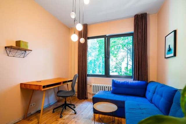 Cozy 1BD Flat in Sofia City Center + Workspace