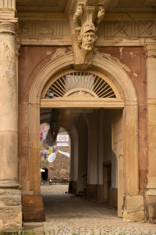 Castle of Burgscheidungen is a combination of baroque and renaissance styles