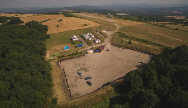 Airport + Shooting Range + Hotel + Forest