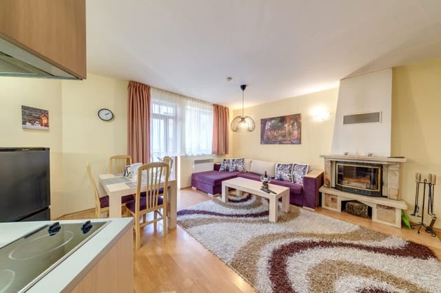 1BD Ski View Retreat in Pamporovo with Fireplace