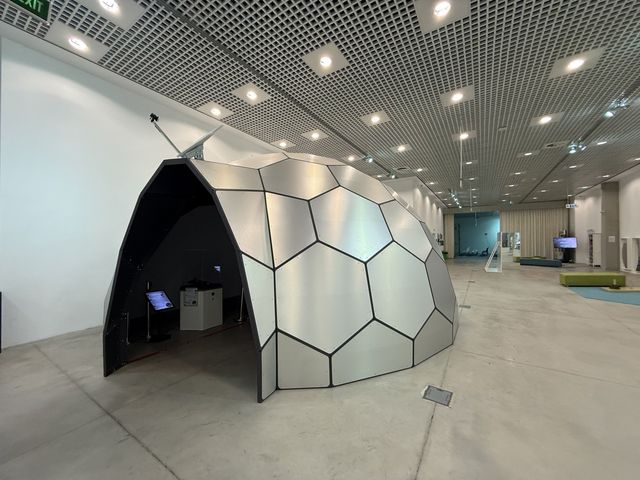 A science Museum with modern interior