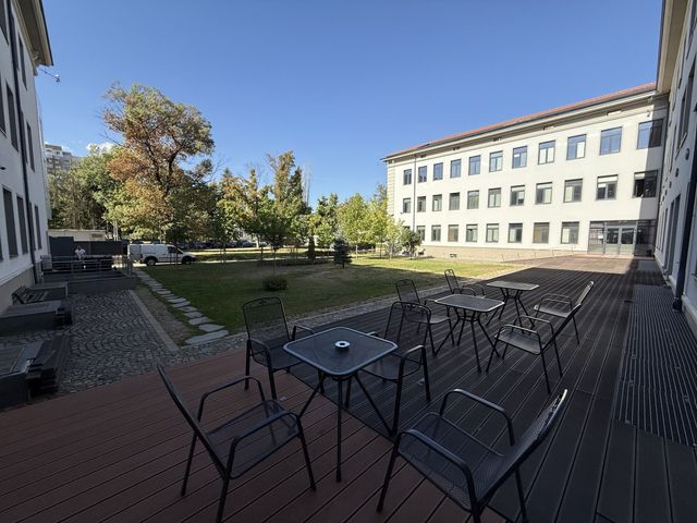 Sunny Courtyard in Sofia
