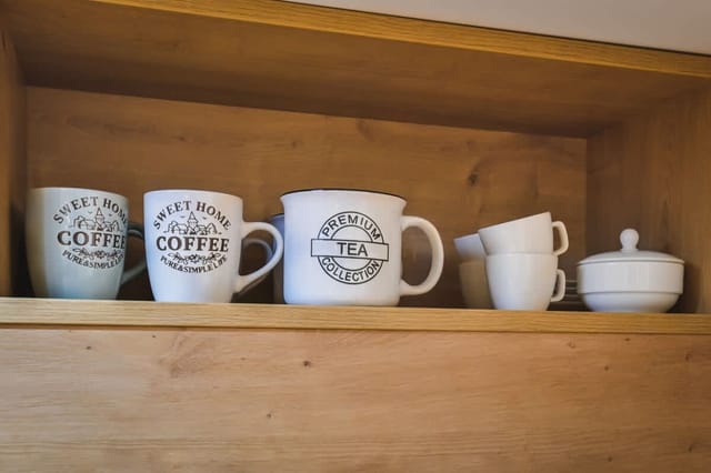 Pieces of Nature in a Stylish One-bedroom Flat