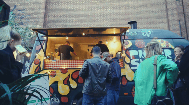 Three Railway Arch Industrial Venue with a Courtyard in Shoreditch