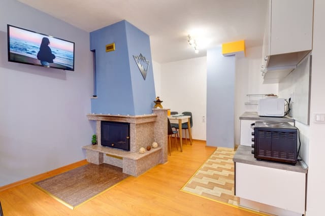 Colorful Retreat  1BD next to the slopes