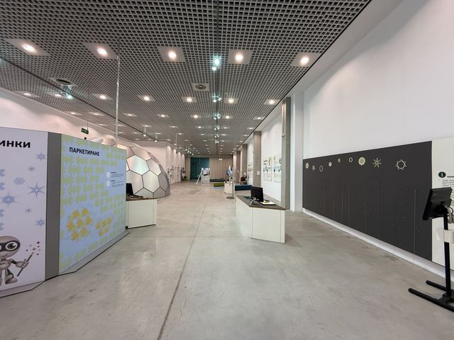 A science Museum with modern interior