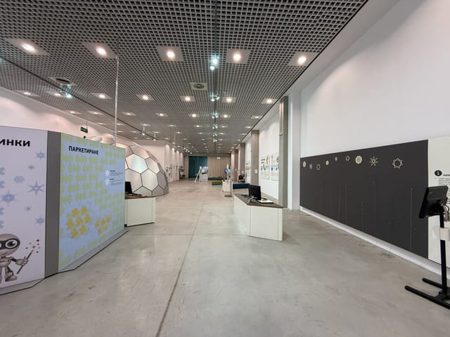 A science Museum with modern interior