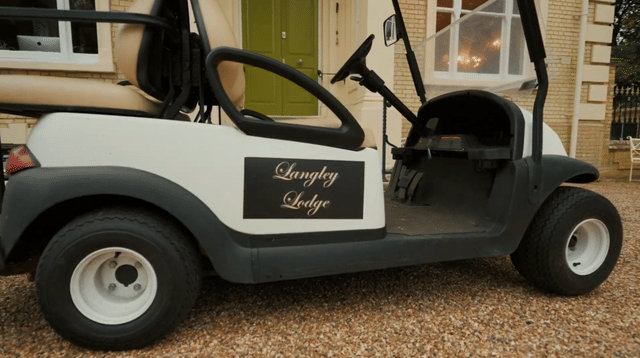 Elegant Regency estate with a private lake and indoor pool, quirky details