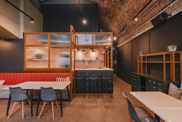 Three Railway Arch Industrial Venue with a Courtyard in Shoreditch