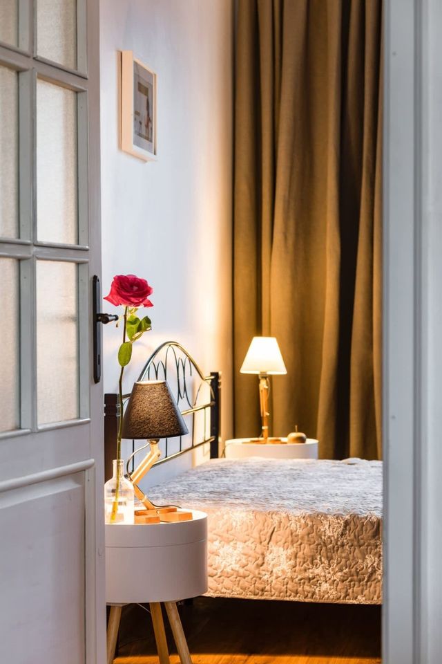 Eclectic and boutique designers apartment/ parking