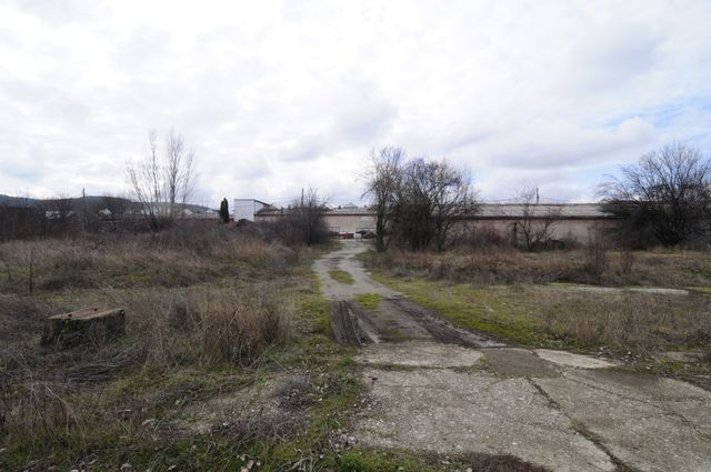 Industrial building - woodworking/carpentry shop, old cow barns - former collective farm from the socialist regime