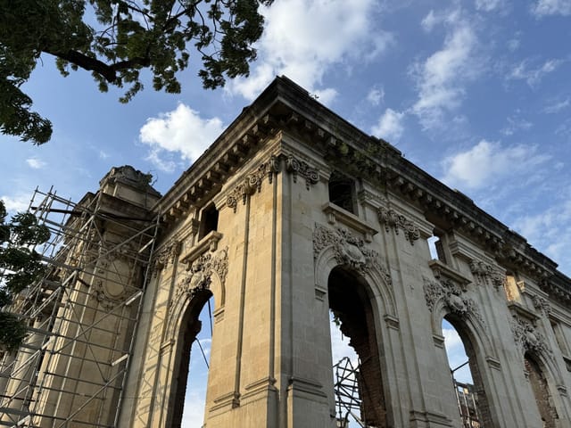 Ruined Palace, Romania