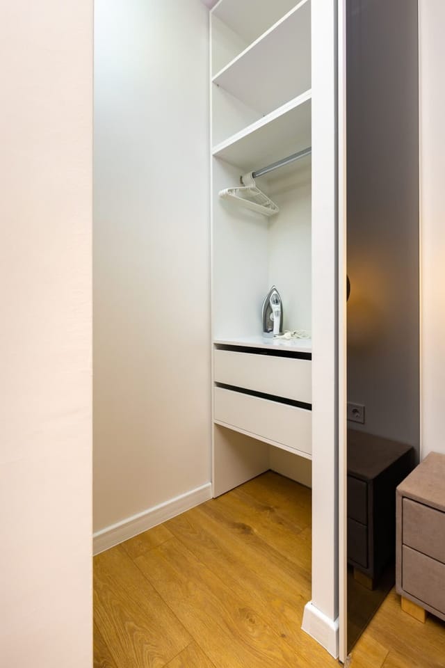 White&Grey Two 1-BD Apartments