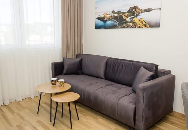 Brand New Modern 1BD Flat with Parking In Chayka