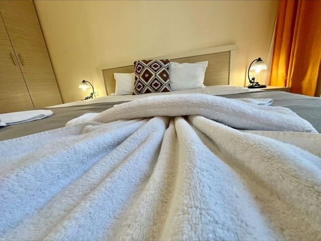 Cozy apartment with balcony in Royal Sun