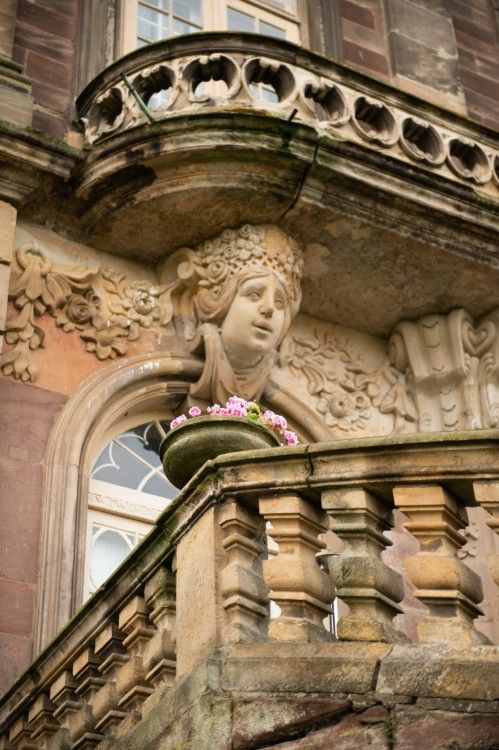 Castle of Burgscheidungen is a combination of baroque and renaissance styles