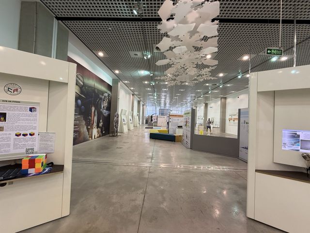 A science Museum with modern interior