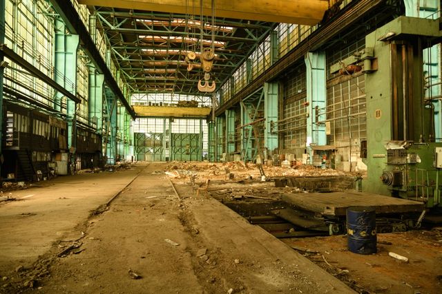Abandoned Factory Bucharest
