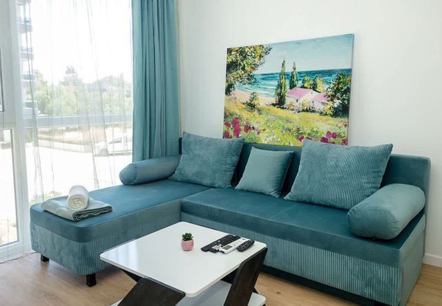 Chic 1BR Flat & Garage | Garden Residence, Varna